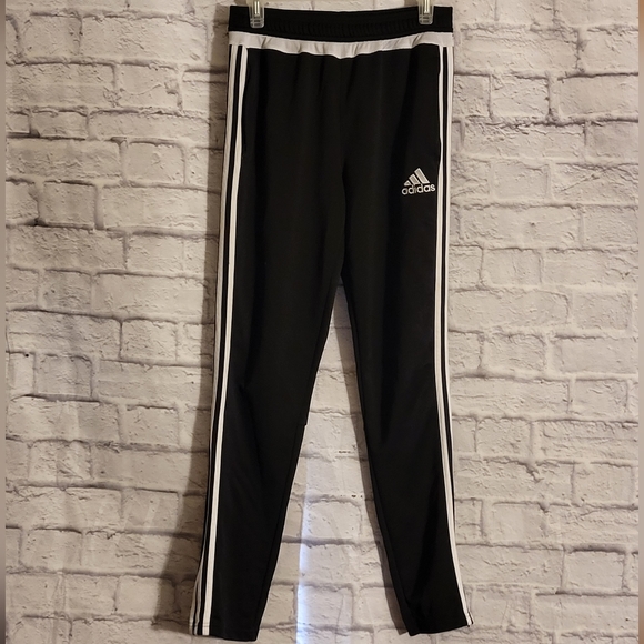 Adidas Youth Climacool 3 Stripe Jogger Sport Pants - Picture 2 of 7
